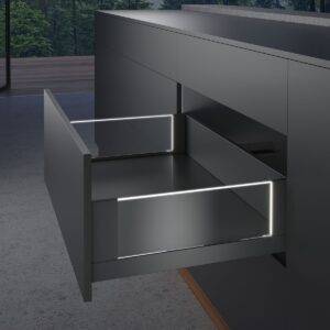 Set iluminación para laterales Inlay AvanTech YOU Hettich